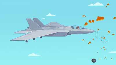 (Missile whooshes, explosion) - Total DramaRama