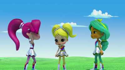 Mission accomplished, Rangers.
Homeward bound! - Rainbow Rangers