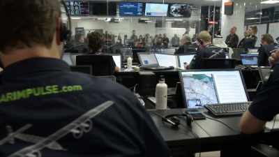 Mission control
is 3,000 miles away
in Monaco, - Tales From The Explorers Club