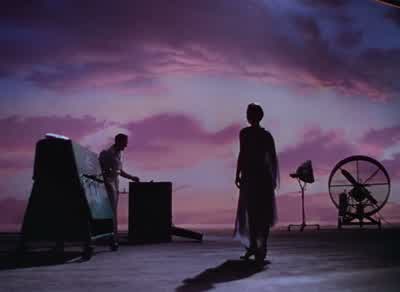 Mist from the distant mountains. - Singin' in the Rain