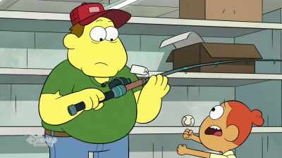 Mister, can you put it
in my little hands, please? - Big City Greens
