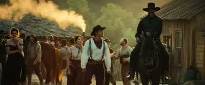 Mister MisterYou intend to make me chaseI have a propositionAnd I'm wary of propositions miss Missus - The Magnificent Seven