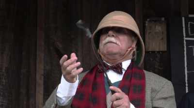 Mister Murphy, you will
shoot at Mister Goldstein, - Bill Tilghman and the Outlaws
