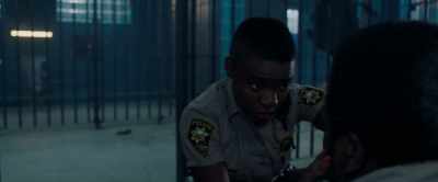 [Mitchell groans] - Copshop