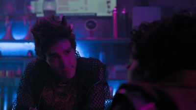 -Mm.
-Besides, - Vagrant Queen