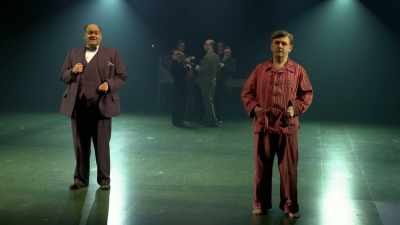 Mm... "Bevan the traitor."
"Bevan the squalid nuisance." - National Theatre Live: Nye