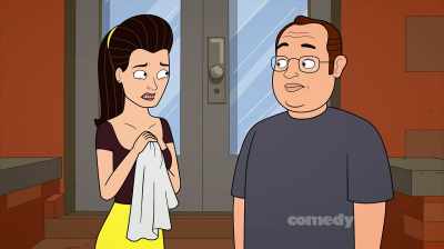 - Mm, could be worse.
- It actually literally could not be. - Corner Gas Animated