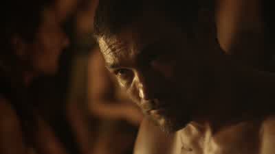 Mm, he stands as Mars, ready for war. - Spartacus