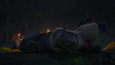Mm-hmm. And get out of my bag. - Monster Hunter: Legends of the Guild