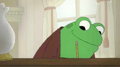 Mm-hmm. [humming] - Frog and Toad