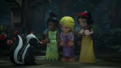 Mm-hmm. [laughing] - LEGO Disney Princess: The Castle Quest