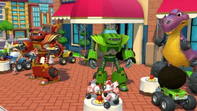 - Mm-mm-mmm. - Blaze and the Monster Machines