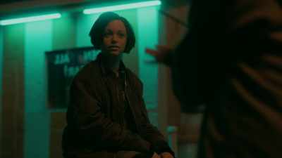 Mm, nuh-uh. You know,
"they" aren't coming - Paper Girls
