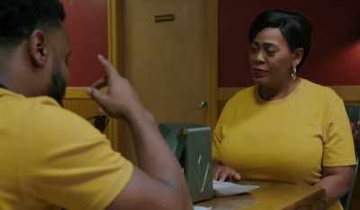 - Mm, see there,
the napkin holder just came. - Tyler Perry's Bruh