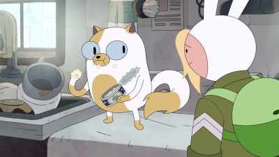 Mm, Simon must still
be alive, - Adventure Time: Fionna & Cake