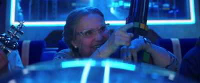 - Mm.
- We could blow them up - Blue Beetle