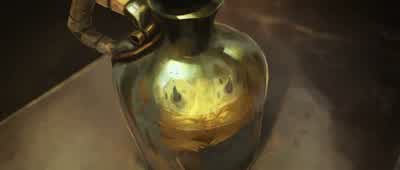 Mm. You be careful with that. Nearly forgot. I ran into an old friend of yours. He had some stories. - Arcane