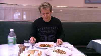 Mmm, award-winning?
Maybe not. - Kitchen Nightmares