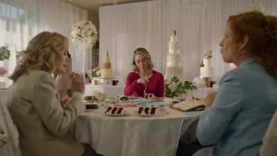 -Mmm. Can we at least agree
on the chocolate ganache? - The Wedding Contract