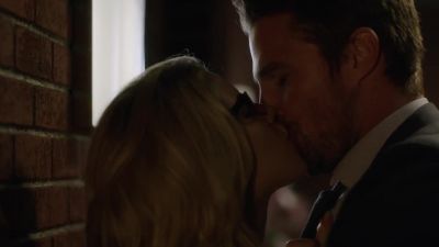 Mmm. Dinner went
better than expected. - Arrow