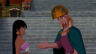 -Mmm. -Friends never say good-bye - - Take care. - We'll miss you! -Thank you. -Never say good-bye - - - - The Road to El Dorado