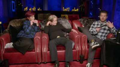 - Mmm-hmm.
- The family, um, uh... - The Osbournes Want to Believe
