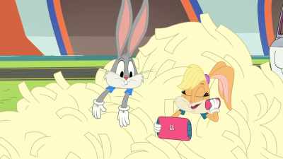 -Mmm-hmm. Uh-huh. You bet we can. - Bugs Bunny Builders