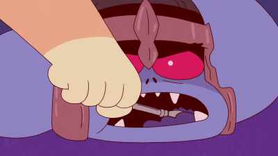 -Mmm. [laughs]
-[gags] - ThunderCats Roar