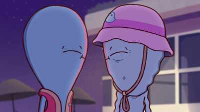 - Mmm.
- Mmm. [chuckles] - Strange Planet