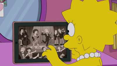 Mmm. Mmm? [gasps] - The Simpsons: The Past and the Furious