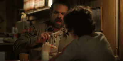 Mmm! Mmm! Good, right? Know the great thing about it? It's only 8,000 calories. - Stranger Things