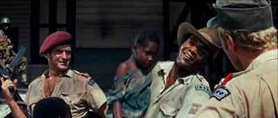 Mmm. She says they're from
Du Shamba down the road. - Dark of the Sun