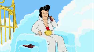 Mmm... way ahead of you,
spaceman. Hmph. - Corner Gas Animated