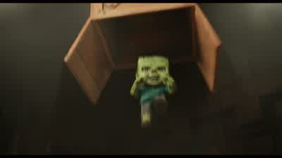 Mmmm... Chicken jockey. - A Minecraft Movie