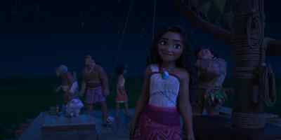 [Moana chuckles]
Good one, Maui, - Moana 2