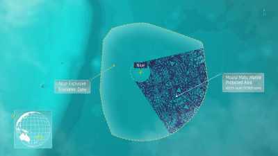 Moana Mahu is
127,000 square kilometers. - Protecting Paradise: The Story of Niue