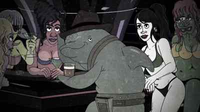 -[ Moaning ]
-[ Chirps ] - Mr. Pickles