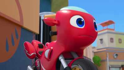 (moaning, tires squeaking) - Ricky Zoom