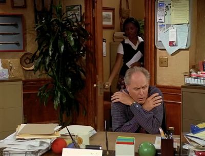 - ( moans )
        - GOOD MORNING,
          DR. SOLOMON. - 3rd Rock from the Sun