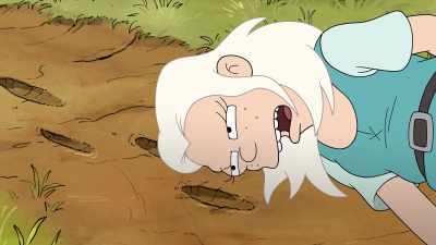 [moans] Just bury me alive
next to these elf tracks. - Disenchantment