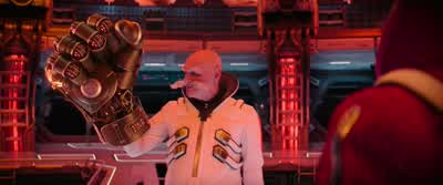 Oh... a nano-fist. I haven't seen that since I hate-watched Green Lantern in 2011. I was saving it for Comic-Con. - Sonic the Hedgehog 3