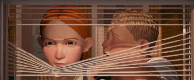 Mocking us with its - Monster House