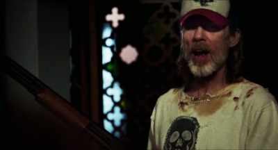 [mockingly] "Jesus Christ,
he fucking shot me." - 3 from Hell