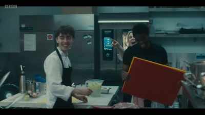 MOCKINGLY SCOUSE: "I'm
only messin', mate!" - Boiling Point