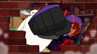 Modern art is weird.
And messy. - Big Hero 6 The Series