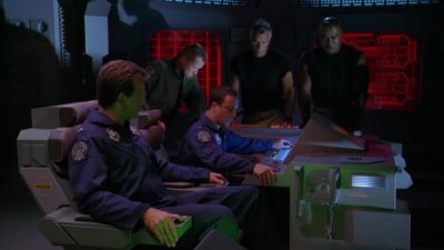 - Module jettisoned.
- Get us clear. Full military thrust. - Stargate SG-1