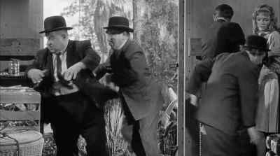 MOE:
Good work, Mr. Fogg. - The Three Stooges Go Around the World in a Daze