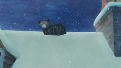 Mog! Good Mog! Mog! Come and see!
Come on! Look! - Mog's Christmas