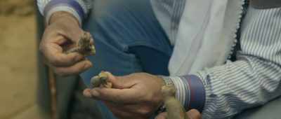 -[Mohammad] Small is beautiful, Mr. Ahmed.
-[man speaking Arabic] - Secrets of the Saqqara Tomb