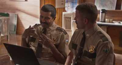 Moist ear canals. And I'm
just feeling emotional. - Super Troopers 2